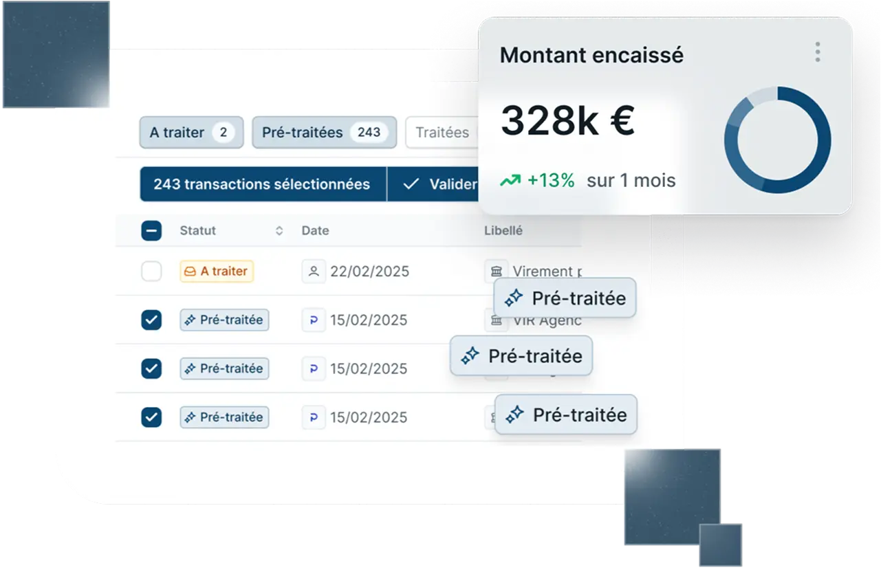 Interface de rapprochement automatique